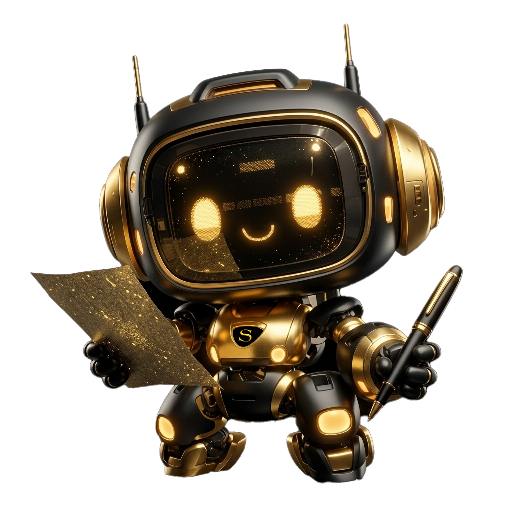 Scribs AI robot — click to chat